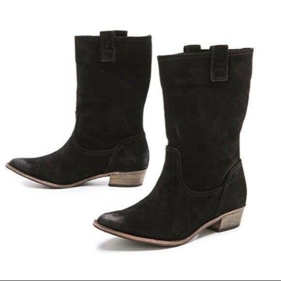 Shopbop Splendid size 9.5 Pueblo Suede Cowboy Boot - Picture 1 of 10